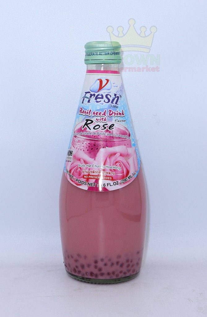 The most stylish and affordable V Fresh Basil Seed Drink with Rose